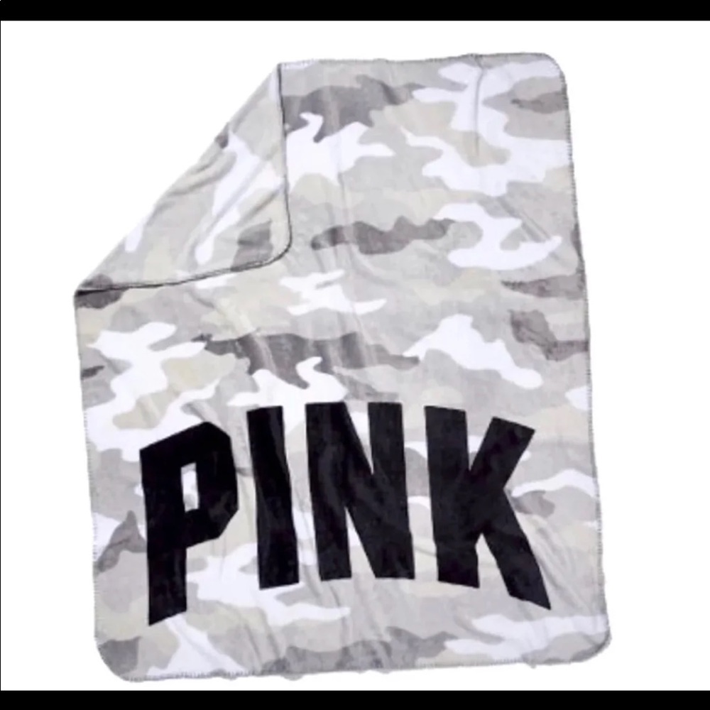 Victoria’s Secret PINK Camo blanket